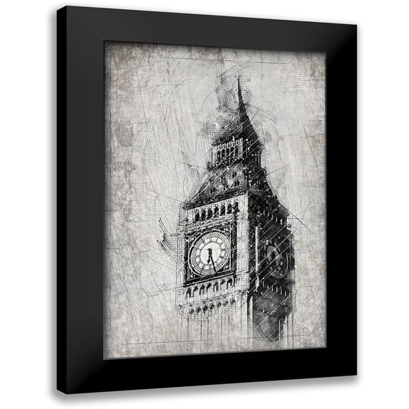 Kimberly, Allen 11x14 Black Modern Framed Museum Art Print Titled - Big Ben