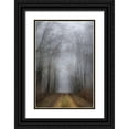 thumbnail image 1 of Kimberly, Allen 11x14 Black Ornate Wood Framed with Double Matting Museum Art Print Titled - Road of Mysteries, 1 of 4
