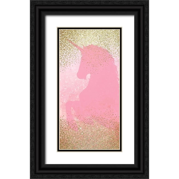 Kimberly, Allen 11x18 Black Ornate Wood Framed with Double Matting Museum Art Print Titled - Magic is All Around 2