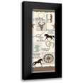 thumbnail image 1 of Kimberly, Allen 11x24 Black Modern Framed Museum Art Print Titled - Country Living, 1 of 5