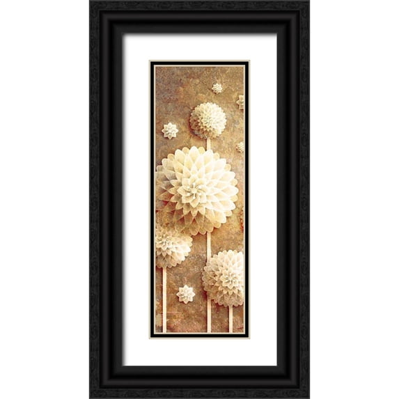 Kimberly, Allen 11x24 Black Ornate Wood Framed with Double Matting Museum Art Print Titled - Make a Wish A