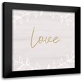 thumbnail image 1 of Kimberly, Allen 12x12 Black Modern Framed Museum Art Print Titled - Christmas Romance 14, 1 of 5