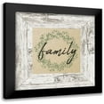 thumbnail image 1 of Kimberly, Allen 12x12 Black Modern Framed Museum Art Print Titled - Family Frame, 1 of 5