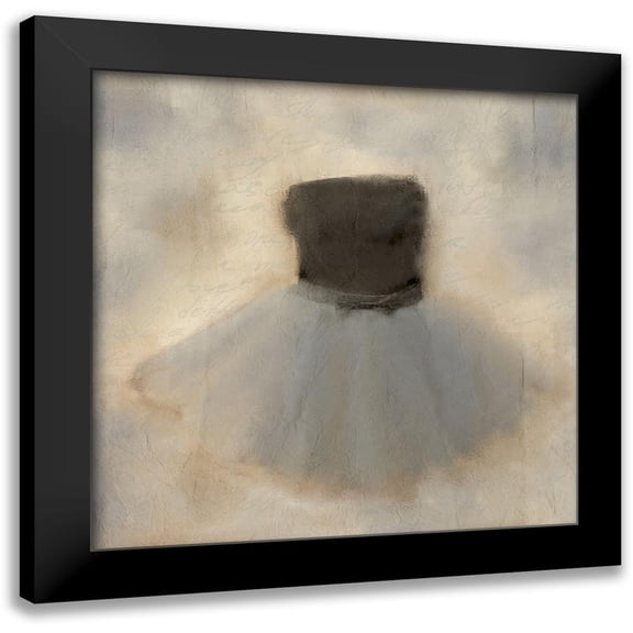 Kimberly, Allen 12x12 Black Modern Framed Museum Art Print Titled - First Dance