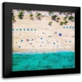 thumbnail image 1 of Kimberly, Allen 12x12 Black Modern Framed Museum Art Print Titled - Ft Lauderdale Beach 2, 1 of 5