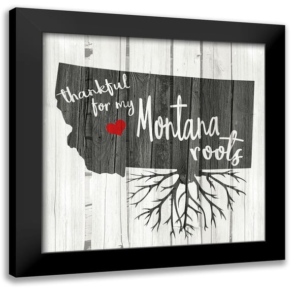 Kimberly, Allen 12x12 Black Modern Framed Museum Art Print Titled - MT Roots