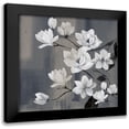 thumbnail image 1 of Kimberly, Allen 12x12 Black Modern Framed Museum Art Print Titled - Magnolia Branches 2, 1 of 5