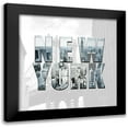 thumbnail image 1 of Kimberly, Allen 12x12 Black Modern Framed Museum Art Print Titled - NY Bound 2, 1 of 5