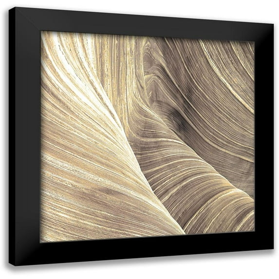 Kimberly, Allen 12x12 Black Modern Framed Museum Art Print Titled - Sandstone
