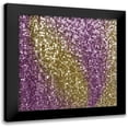 thumbnail image 1 of Kimberly, Allen 12x12 Black Modern Framed Museum Art Print Titled - Sequins 1, 1 of 5