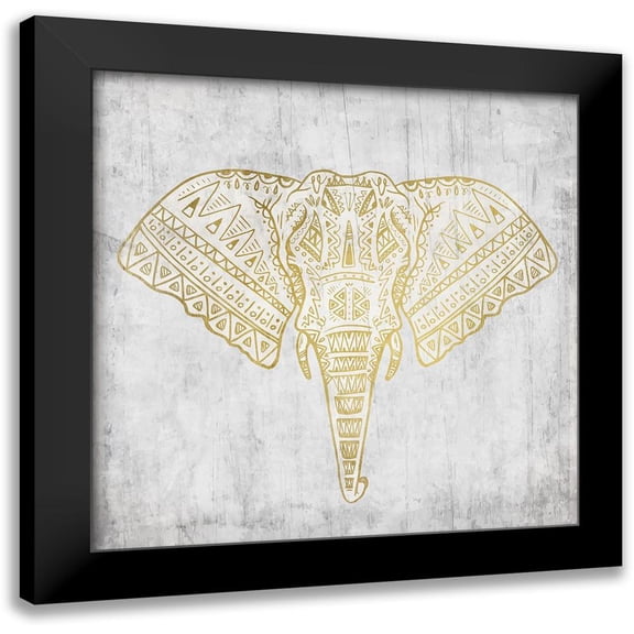 Kimberly, Allen 12x12 Black Modern Framed Museum Art Print Titled - Wild 2