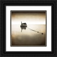 thumbnail image 1 of Kimberly, Allen 12x12 Black Ornate Wood Framed with Double Matting Museum Art Print Titled - Backlight, 1 of 4