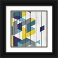 thumbnail image 1 of Kimberly, Allen 12x12 Black Ornate Wood Framed with Double Matting Museum Art Print Titled - Geo 2, 1 of 4