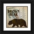 thumbnail image 1 of Kimberly, Allen 12x12 Black Ornate Wood Framed with Double Matting Museum Art Print Titled - Rustic Lodge 4, 1 of 4