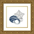 thumbnail image 1 of Kimberly, Allen 12x12 Gold Ornate Wood Framed with Double Matting Museum Art Print Titled - Adventures at Sea 2, 1 of 4