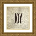 thumbnail image 1 of Kimberly, Allen 12x12 Gold Ornate Wood Framed with Double Matting Museum Art Print Titled - Be Joyful 4, 1 of 4