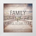 thumbnail image 1 of Kimberly, Allen 12x12 White Modern Wood Framed Museum Art Print Titled - Family Bridge, 1 of 4