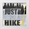thumbnail image 1 of Kimberly, Allen 12x12 White Modern Wood Framed Museum Art Print Titled - Just take a Hike, 1 of 4