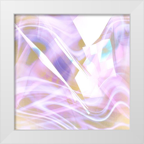 Kimberly, Allen 12x12 White Modern Wood Framed Museum Art Print Titled - Prisms 1
