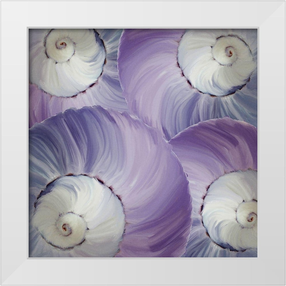 Kimberly, Allen 12x12 White Modern Wood Framed Museum Art Print Titled ...