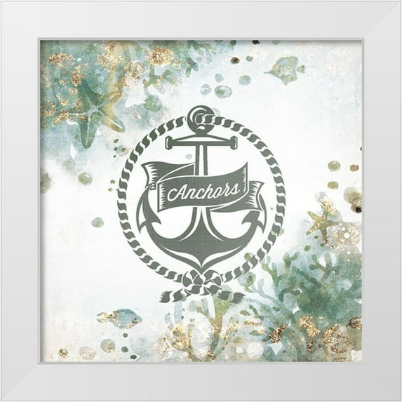 Kimberly, Allen 12x12 White Modern Wood Framed Museum Art Print Titled - Voyager 2