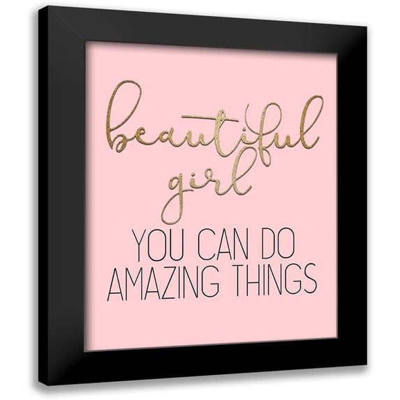 Kimberly, Allen 12x14 Black Modern Framed Museum Art Print Titled - Amazing Things