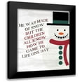 thumbnail image 1 of Kimberly, Allen 12x14 Black Modern Framed Museum Art Print Titled - Came to Life, 1 of 5