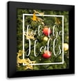 thumbnail image 1 of Kimberly, Allen 12x14 Black Modern Framed Museum Art Print Titled - Deck the Halls Foliage, 1 of 5