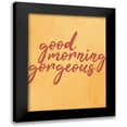 thumbnail image 1 of Kimberly, Allen 12x14 Black Modern Framed Museum Art Print Titled - Good Morning 1, 1 of 5