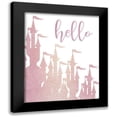 thumbnail image 1 of Kimberly, Allen 12x14 Black Modern Framed Museum Art Print Titled - Hello Princess 1, 1 of 5