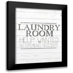 Kimberly, Allen 12x14 Black Modern Framed Museum Art Print Titled - Help Wanted