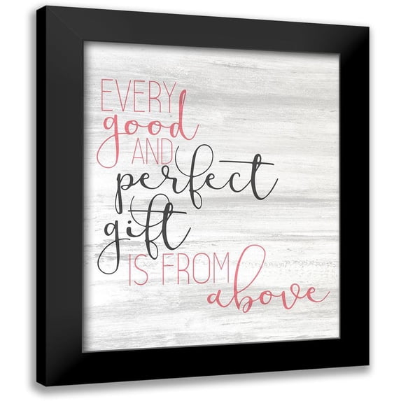 Kimberly, Allen 12x14 Black Modern Framed Museum Art Print Titled - Perfect Gift pink