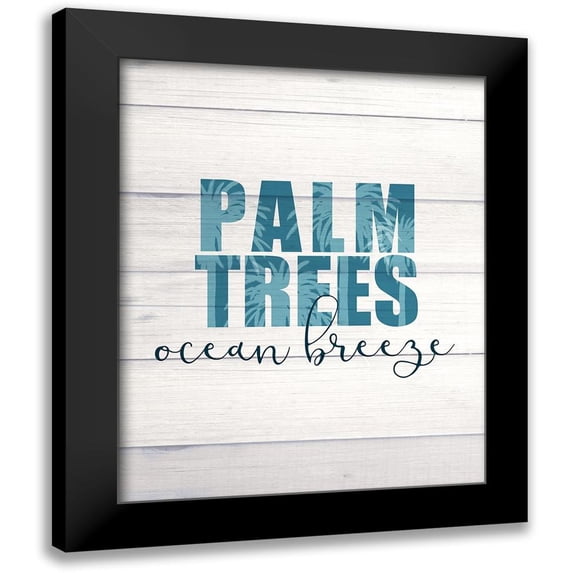 Kimberly, Allen 12x14 Black Modern Framed Museum Art Print Titled - Salty Air 1