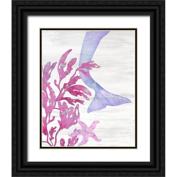 Kimberly, Allen 12x14 Black Ornate Wood Framed with Double Matting Museum Art Print Titled - Dream Higher 1