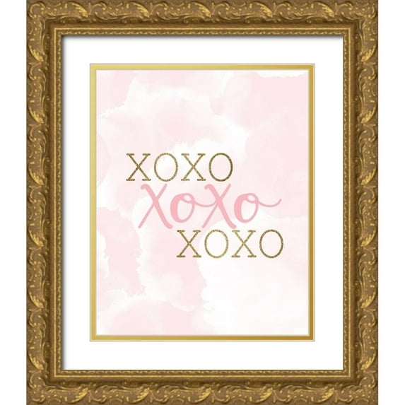 Kimberly, Allen 12x14 Gold Ornate Wood Framed with Double Matting Museum Art Print Titled - Forever 4