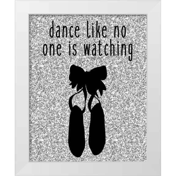 Kimberly, Allen 12x14 White Modern Wood Framed Museum Art Print Titled - Dance Like