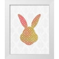thumbnail image 1 of Kimberly, Allen 12x14 White Modern Wood Framed Museum Art Print Titled - Latice Bunny 2, 1 of 4