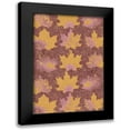 thumbnail image 1 of Kimberly, Allen 13x18 Black Modern Framed Museum Art Print Titled - Pattern of Leaves, 1 of 5