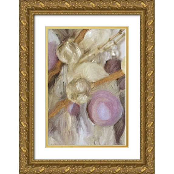 Kimberly, Allen 13x18 Gold Ornate Wood Framed with Double Matting Museum Art Print Titled - All that Sparkles