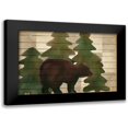 thumbnail image 1 of Kimberly, Allen 14x11 Black Modern Framed Museum Art Print Titled - Bear Lodge, 1 of 5