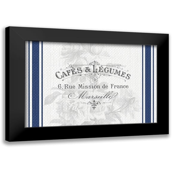 Kimberly, Allen 14x11 Black Modern Framed Museum Art Print Titled - Cafes