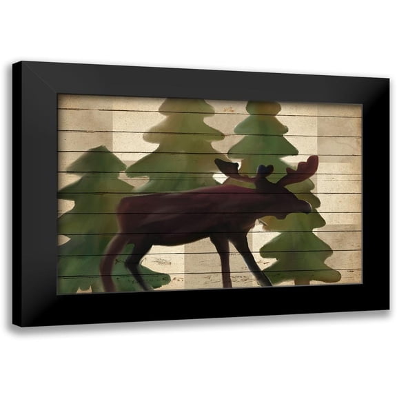 Kimberly, Allen 14x11 Black Modern Framed Museum Art Print Titled - Moose Lodge