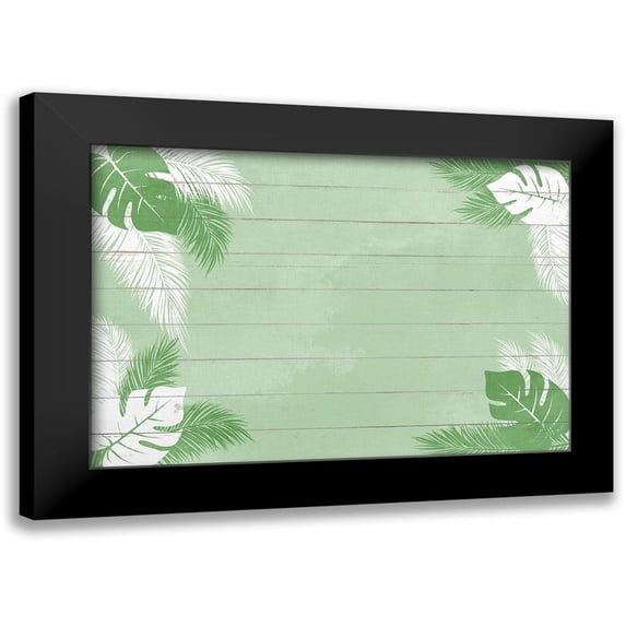 Kimberly, Allen 14x11 Black Modern Framed Museum Art Print Titled - Palm Greens