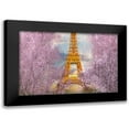 thumbnail image 1 of Kimberly, Allen 14x11 Black Modern Framed Museum Art Print Titled - Paris in Bloom, 1 of 5