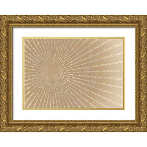 Kimberly, Allen 14x11 Gold Ornate Wood Framed with Double Matting Museum Art Print Titled - Burst
