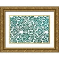 thumbnail image 1 of Kimberly, Allen 14x11 Gold Ornate Wood Framed with Double Matting Museum Art Print Titled - Multi Scroll v2, 1 of 4