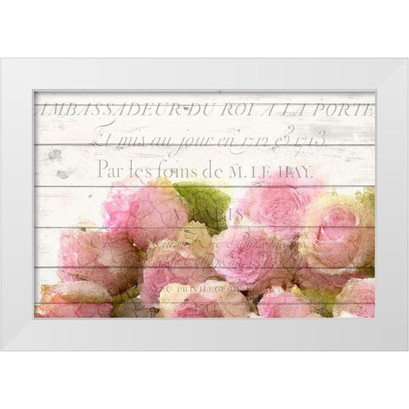 Kimberly, Allen 14x11 White Modern Wood Framed Museum Art Print Titled - Fluers