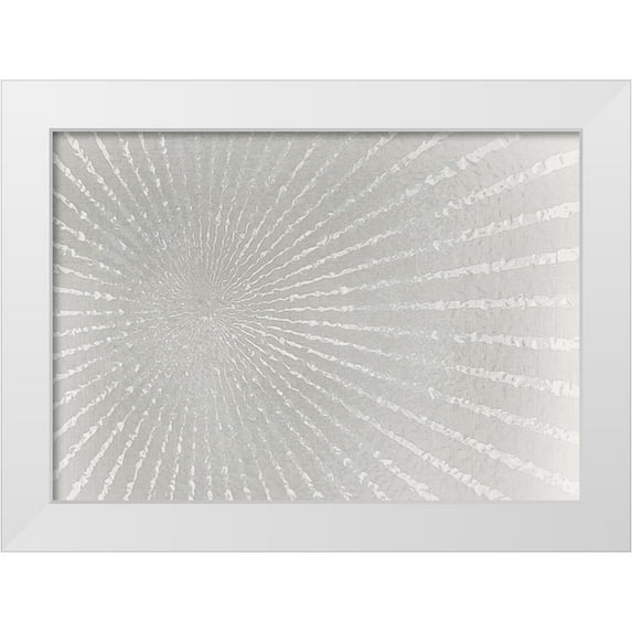 Kimberly, Allen 14x11 White Modern Wood Framed Museum Art Print Titled - Silver Burst