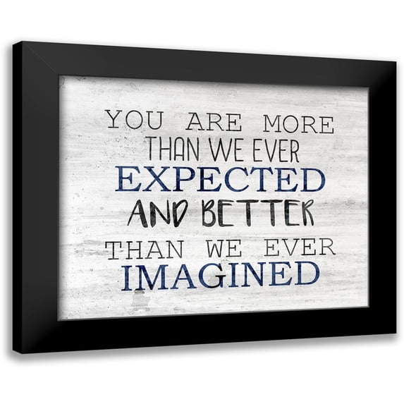 Kimberly, Allen 14x12 Black Modern Framed Museum Art Print Titled - Ever Imagined