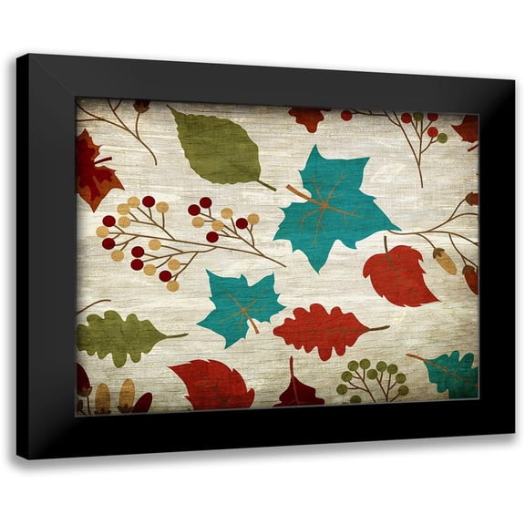 Kimberly, Allen 14x12 Black Modern Framed Museum Art Print Titled - Fall Foliage V2